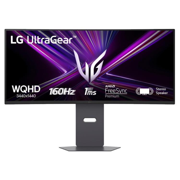 LG - Monitor 34" Curvo UGear UWide WQHD 34G600A-B