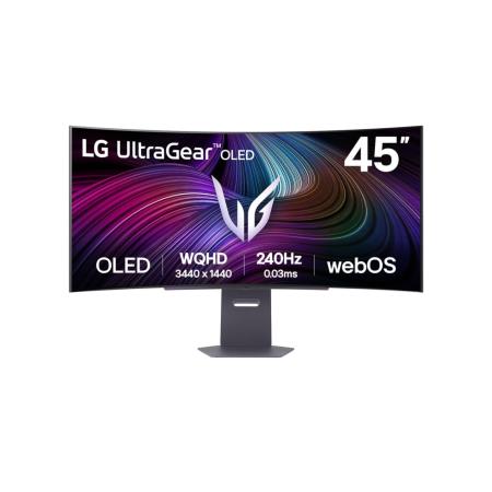 LG - Monitor Smart 45" Curvo OLED WQHD 45GX90SA-B