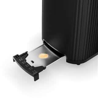 PRINCESS - Torradeira 2 Fendas Wave Preto 142358