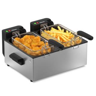 TRISTAR - Fritadeira Dupla 2X 3L Inox FR-9342