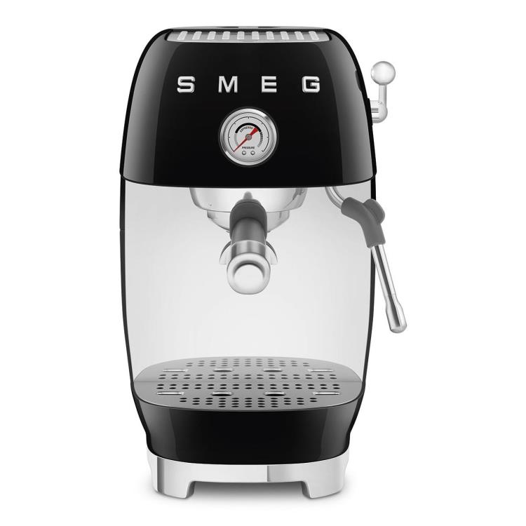 SMEG - Máq. Café Expresso com Cold brew Anni 50 Preta ECF03BLEU