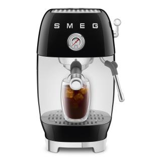 SMEG - Máq. Café Expresso com Cold brew Anni 50 Preta ECF03BLEU