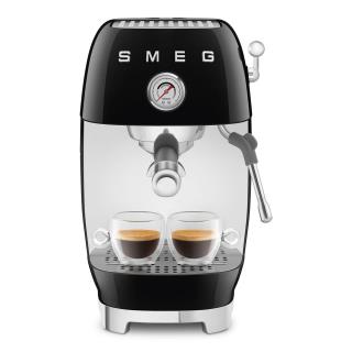 SMEG - Máq. Café Expresso com Cold brew Anni 50 Preta ECF03BLEU