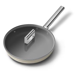 SMEG - Frigideira 20cm Creme FPF2002CRM