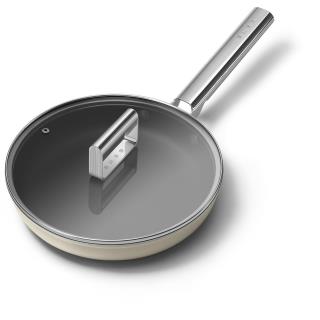 SMEG - Frigideira 24cm Creme FPF2402CRM