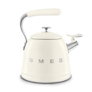 SMEG - Chaleira com apito 2,3L Anni 50 Creme WKF01CR