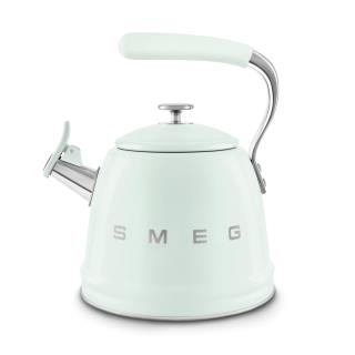 SMEG - Chaleira com apito 2,3L Anni 50 Verde água WKF01PG
