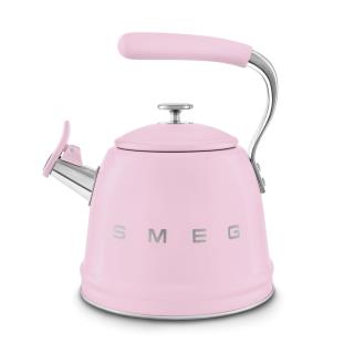 SMEG - Chaleira com apito 2,3L Anni 50 Rosa WKF01PK
