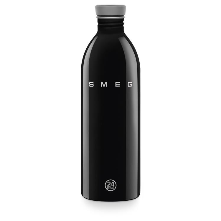 SMEG - Garrafa Urban 1000ml Preta Anni 50 WBF02BL