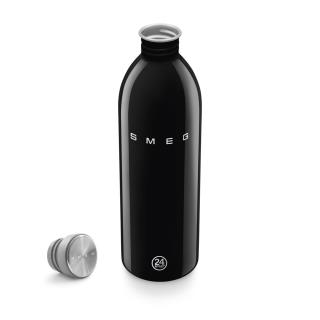 SMEG - Garrafa Urban 1000ml Preta Anni 50 WBF02BL
