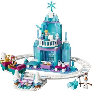 LEGO - Castelo de Gelo da Elsa e Aventura na Pista de Neve 43281