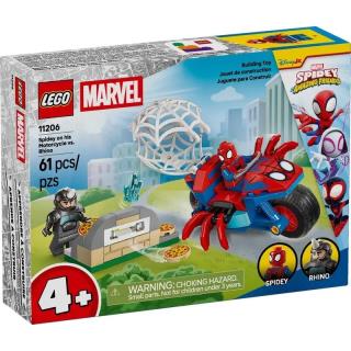 LEGO - Spidey na sua Mota contra Rhino 11206