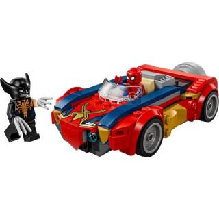 LEGO - Carro do Spider-Man contra Wolverine Venomizado 76336