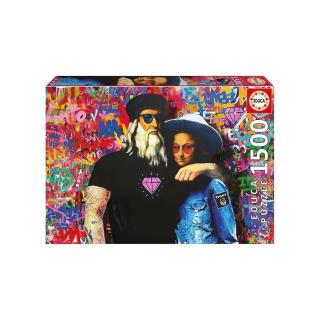 EDUCA - Puzzle 1500 Leo e Lisa, Tv Boy  20181