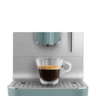 SMEG - Máq. Café Automática com Vapor Collezione Esmeralda Anni 50 BCC12EGMEU