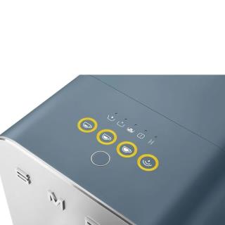 SMEG - Máq. Café Automática com Vapor Collezione Storm Blue Anni 50 BCC12SBMEU