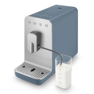 SMEG - Máq. Café Automática Sist. de Leite Collezione Storm Blue Anni 50 BCC13SBMEU