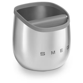 SMEG - Caixa de Borras de Café Aço Inox Anni 50 ECKB01