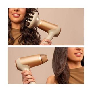 CECOTEC - Secador Cabelo IoniCare Power&Go Heaven Champagne A01_EU01_101442