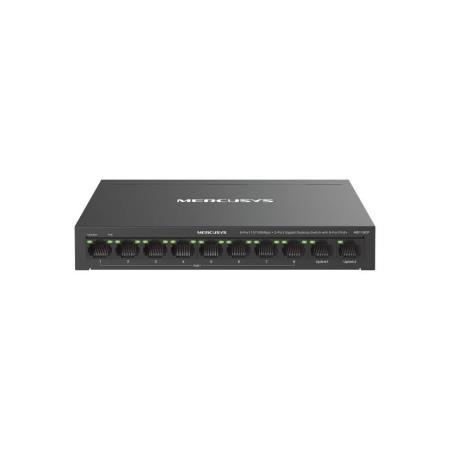 MERCUSYS - Switch 8 Portas PoE+ 10/100Mbps + 2 Portas Gigabit UnManaged MS110CP