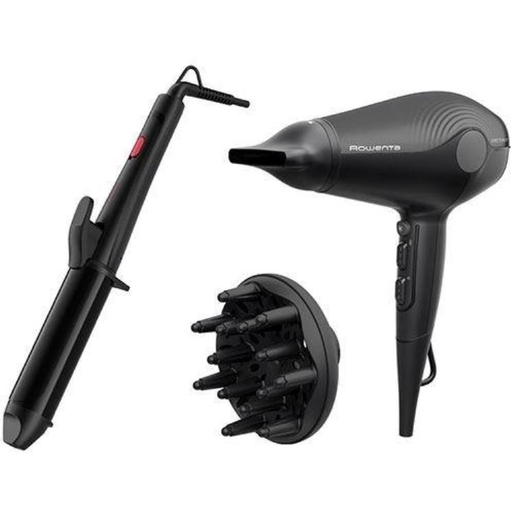 ROWENTA - Pack Secador CV6430F0 + Modelador CF322LF0 PACKVERAO