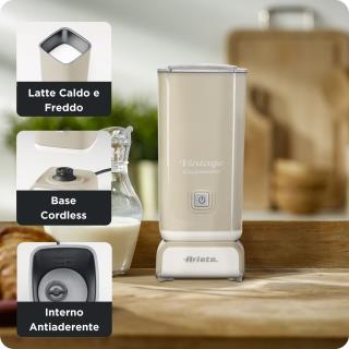 ARIETE - Espumador de Leite Bege Vintage 2878/03