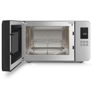 SMEG - Microondas Preto Mate 29L Collezione MOC01BLMEU