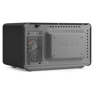 SMEG - Microondas Preto Mate 29L Collezione MOC01BLMEU