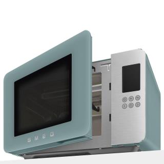 SMEG - Microondas Esmeralda 29L Collezione MOC01EGMEU
