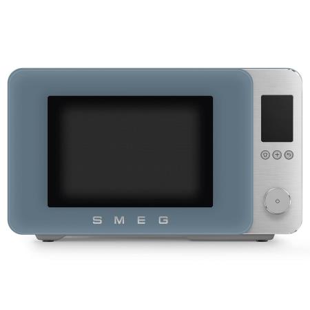 SMEG - Microondas com Forno Storm Blue 27L Collezione MOC02SBMEU