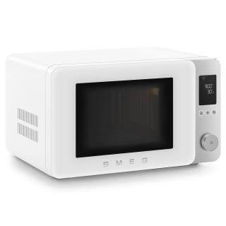 SMEG - Microondas com Forno Branco Mate 27L Collezione MOC02WHMEU