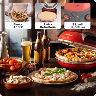 ARIETE - Forno de Pizza 4 Minutos 909