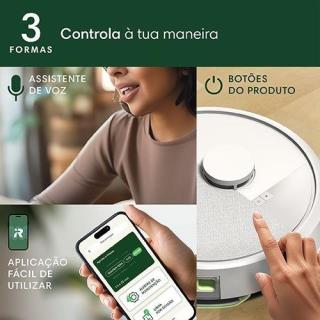 iROBOT - Aspirador Robot Roomba 105 Combo+ Branco Y351240