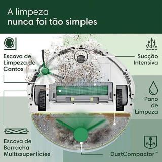 iROBOT - Aspirador Robot Roomba 205 Combo Branco L121240