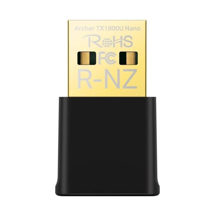 TP-LINK - Adaptador USB Wi-Fi 6 AX1800 Archer TX1800U Nano