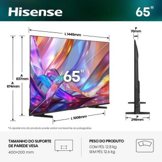 HISENSE - QLED Smart TV 4K 65E7S