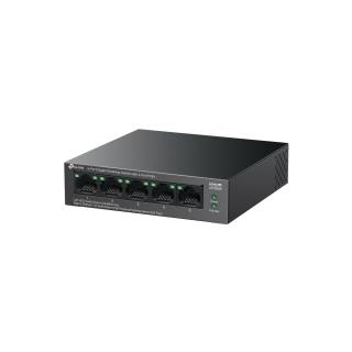 TP-LINK - Switch 5-Port Gigabit Desktop with 4-Port PoE+ LS105GP