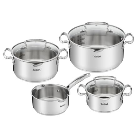 TEFAL - Trem de Cozinha 4 peças Aço Inoxidável G719S735