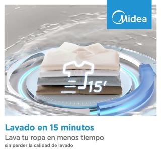 MIDEA - Máq. Lavar Roupa MF110W90BA10/W-ES