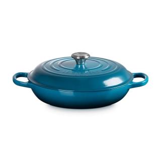 LE CREUSET - Caçarola Baixa Signature 28cm Deep Teal 21180286422430