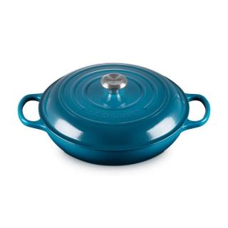 LE CREUSET - Caçarola Baixa Signature 28cm Deep Teal 21180286422430