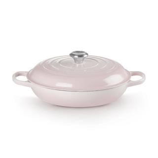 LE CREUSET - Caçarola Baixa Signature 28cm Shell Pink 21180287774430