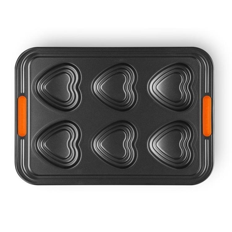 LE CREUSET - Forma para 6 Biscoitos Coração 46053000010000