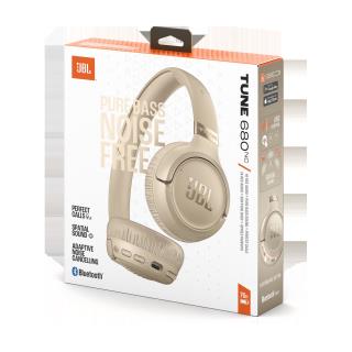 JBL - Auscultadores Bluetooth Bege T680NC