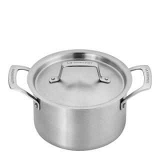 LE CREUSET - Panela Alta com Tampa 18cm Essential 3-Ply 53087180010000