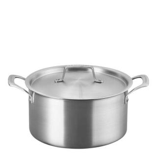 LE CREUSET - Panela Alta com Tampa 24cm Essential 3-Ply 53087240010000