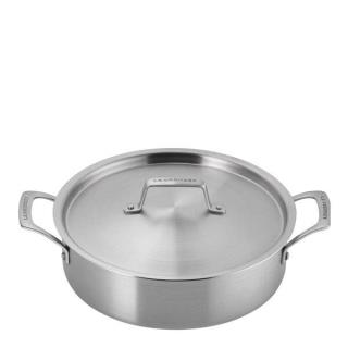LE CREUSET - Caçarola Baixa com Tampa 26cm Essential 3-Ply 53077260010000