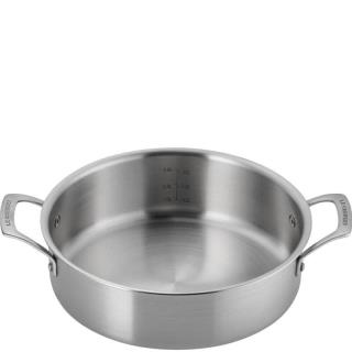 LE CREUSET - Caçarola Baixa com Tampa 26cm Essential 3-Ply 53077260010000
