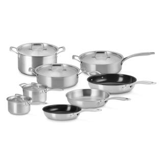 LE CREUSET - Set Essential com 8 peças 3-Ply 53096000010000