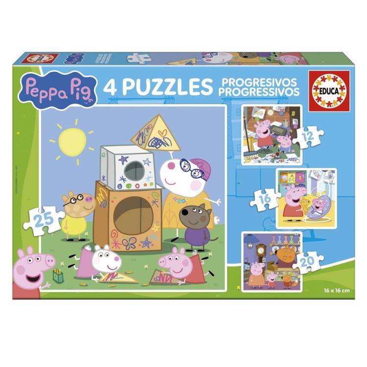 EDUCA - Progresivos Peppa Pig 12-16-20-25 20326